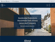 Tablet Screenshot of jeremy-james.co.uk